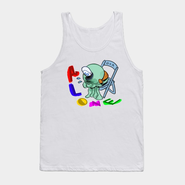 ALONEEEE Tank Top by Okay o_Random_Shop